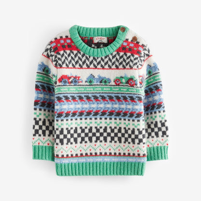 キッズ フェアアイル ニット トップス