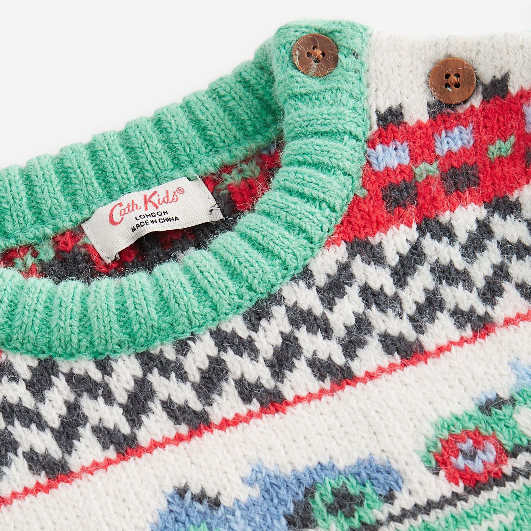 キッズ フェアアイル ニット トップス