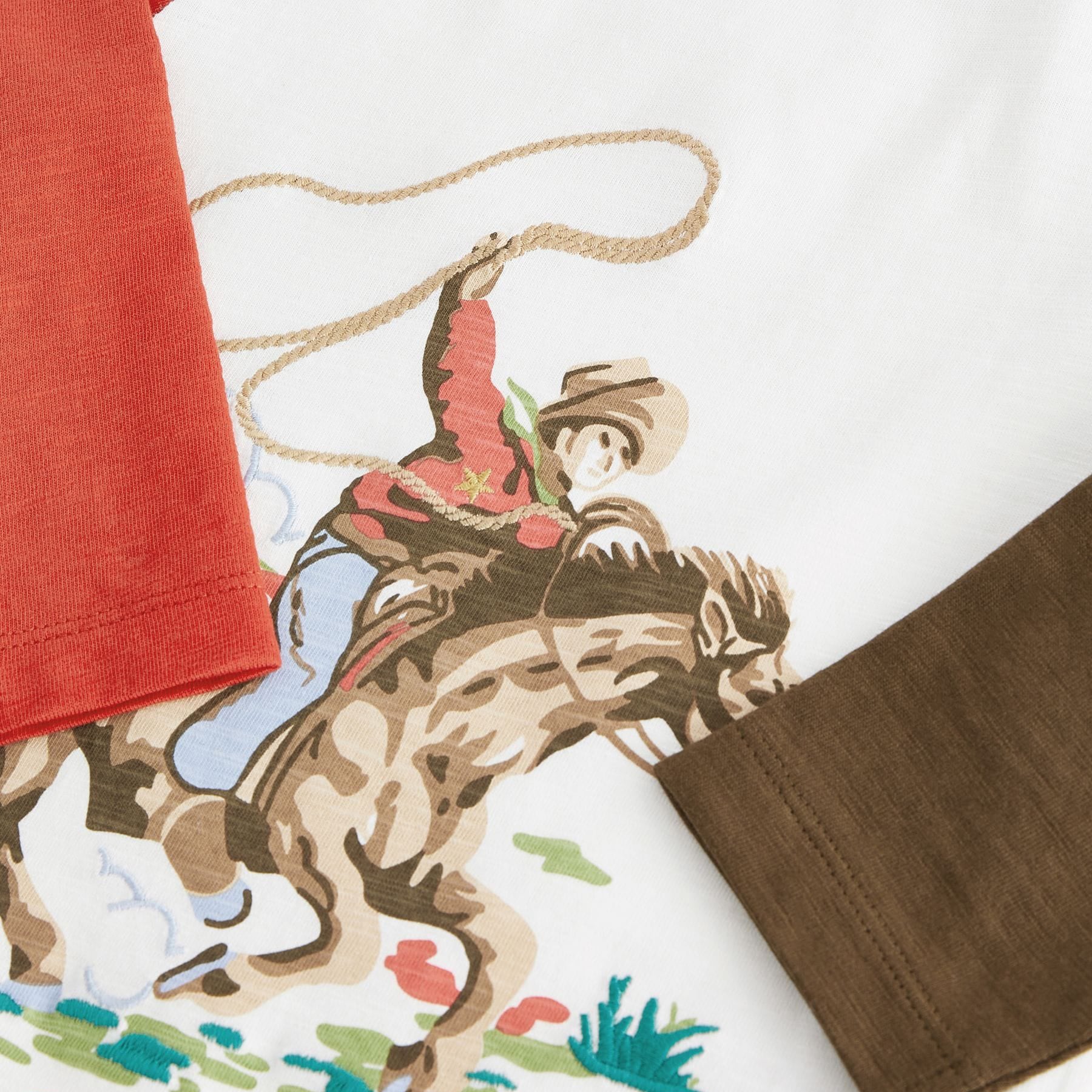 キッズ ロングスリーブTシャツ Cowboy
