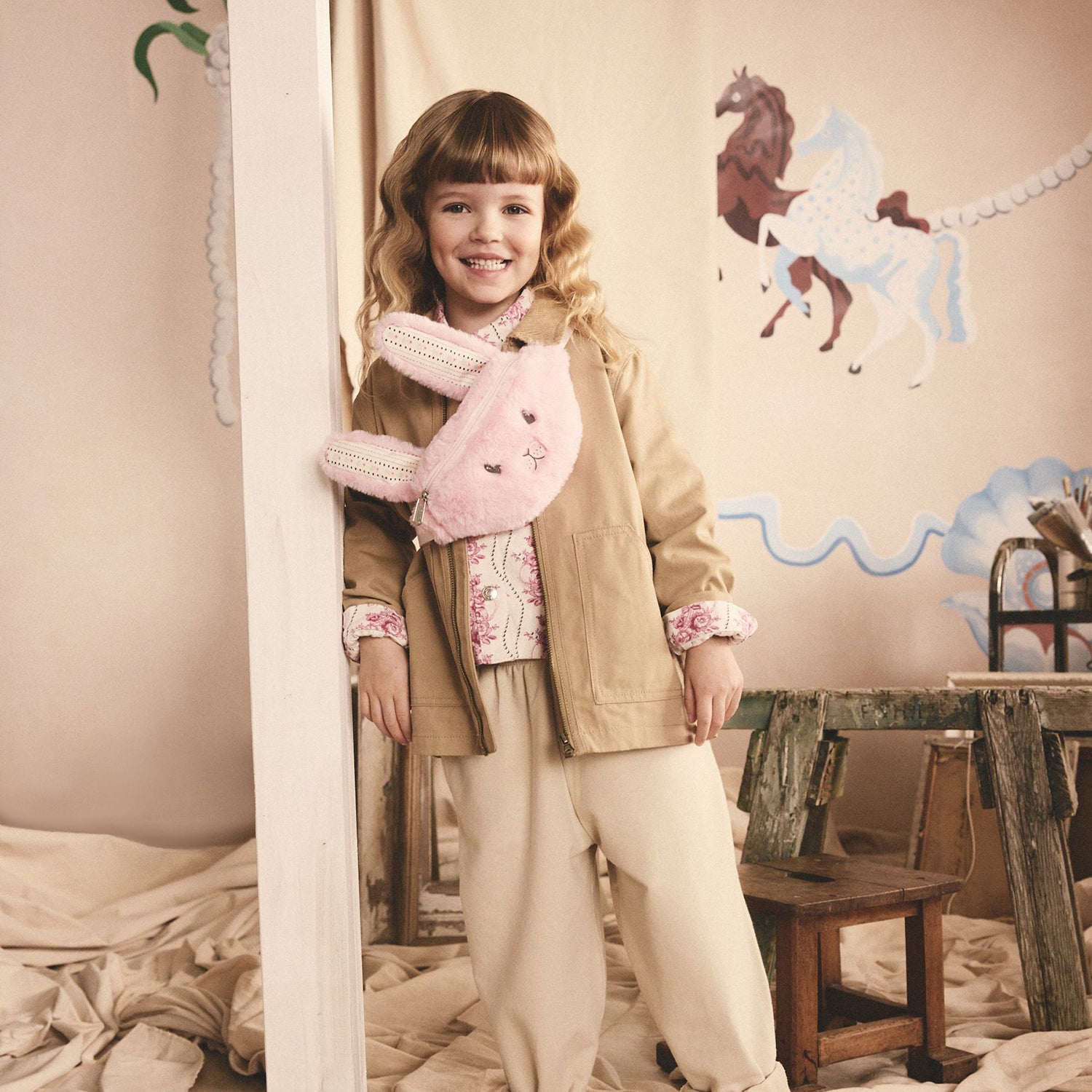キッズ バニー ベルトバッグ Bunny Friends | Cath Kidston 日本公式