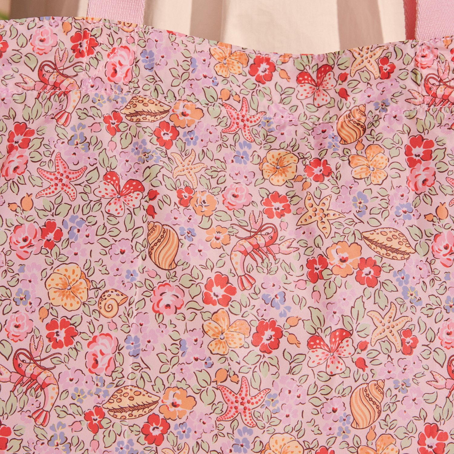 ラージ フォルダウェイ トートバッグ Beautiful Waters Ditsy | Cath