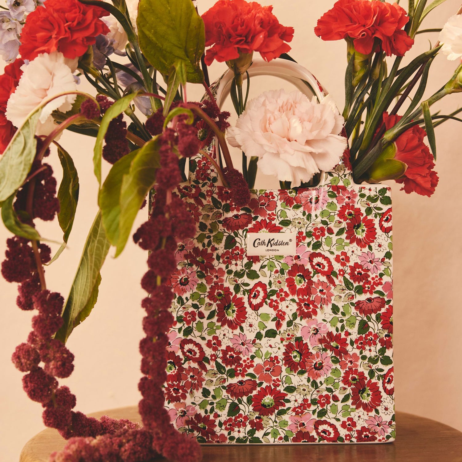 ブックバッグ フラワーベース