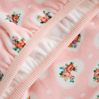 キッズ フリースパジャマ Pink Heart