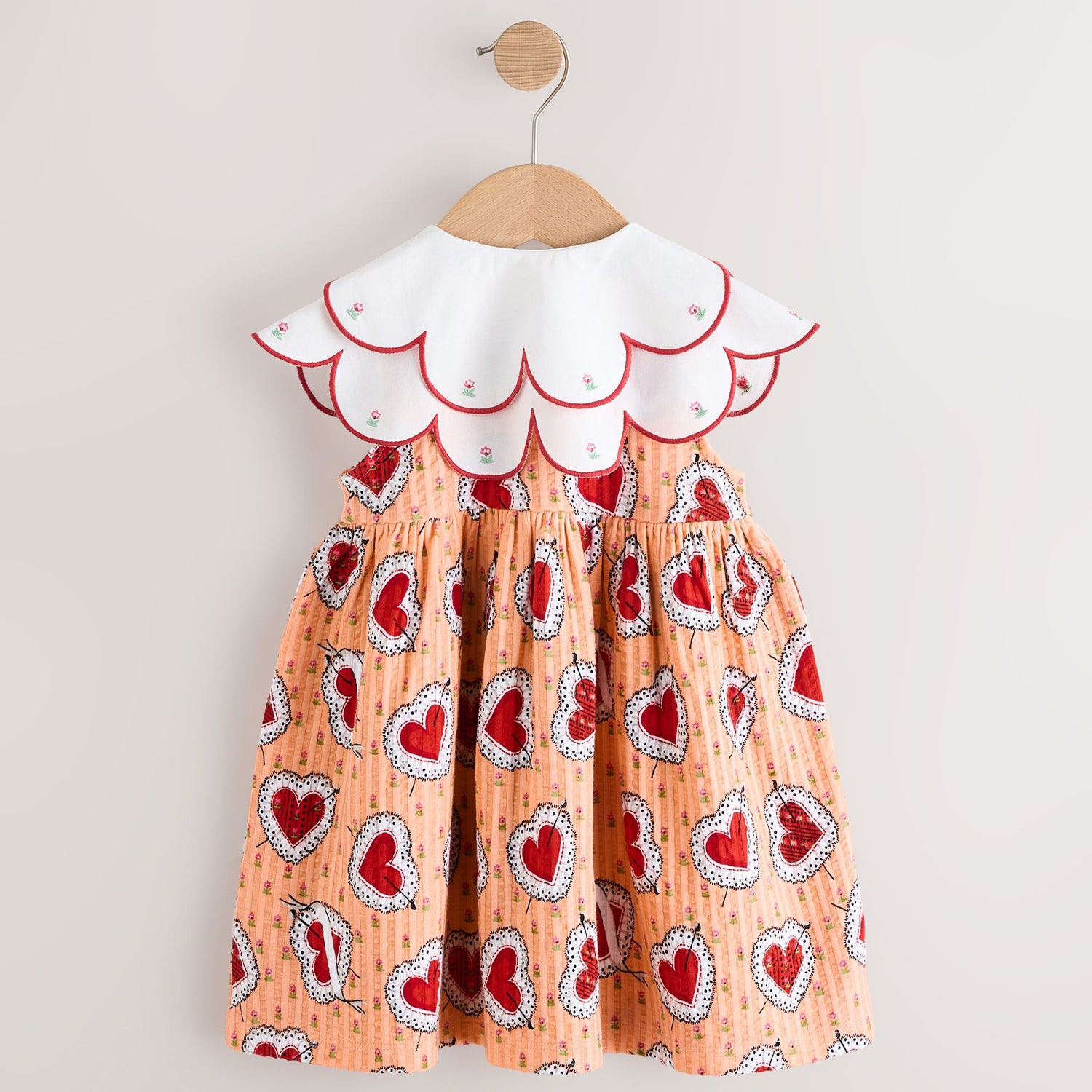 キッズ ワンピース Frilly Hearts