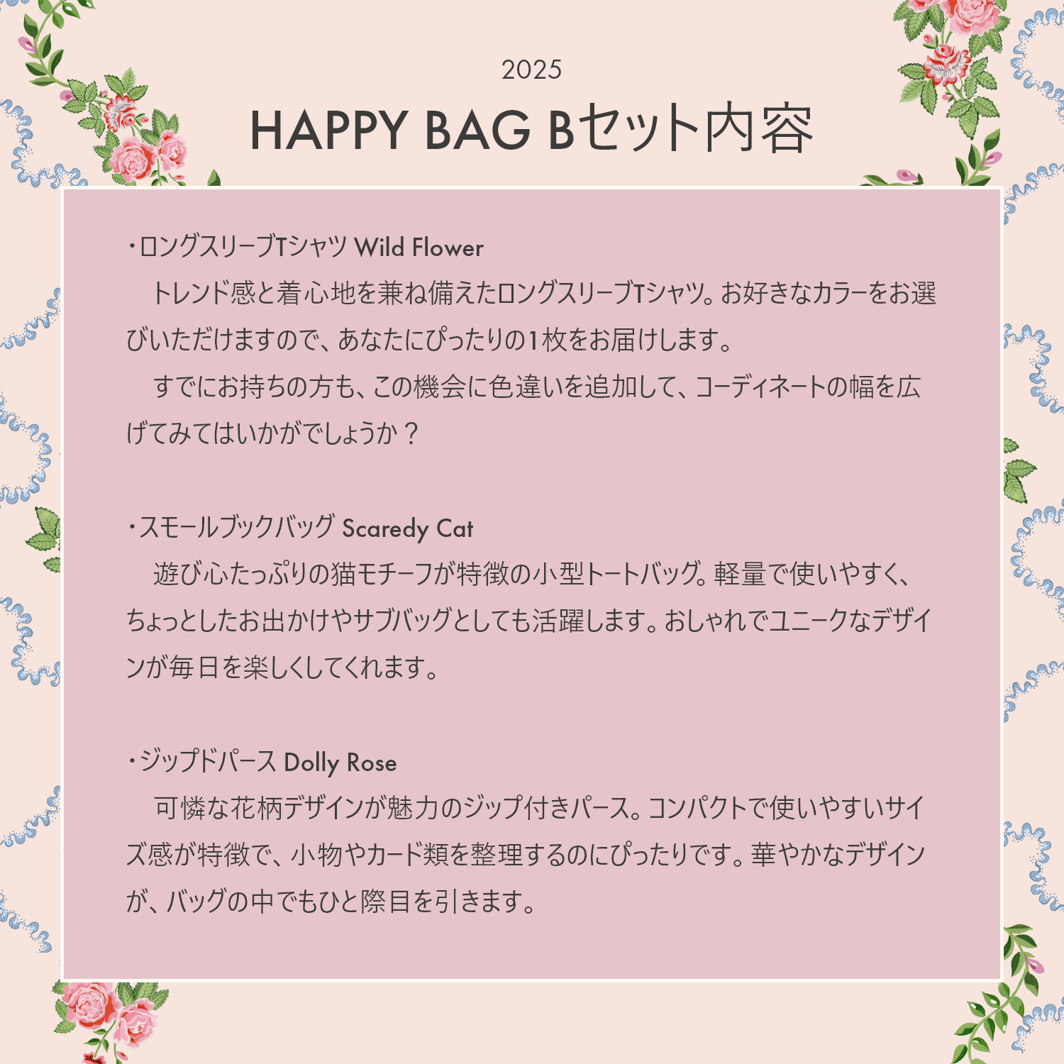 HAPPY BAG【Bセット】