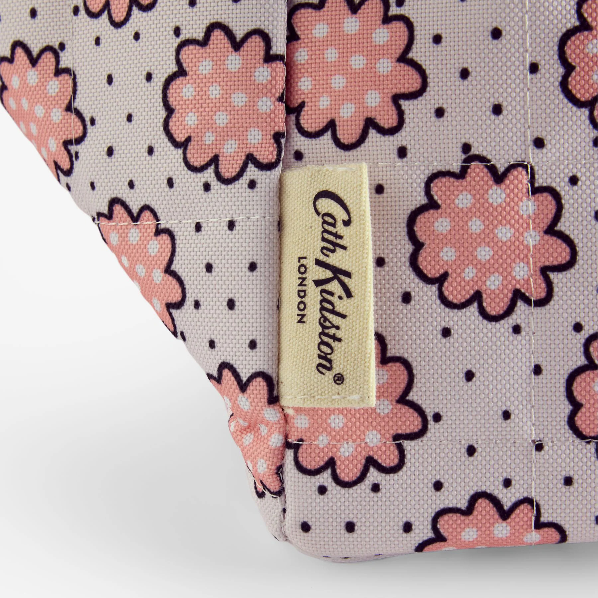 キルテッド ストレージ 2個セット Posey spot / Mystery Floral　Pink