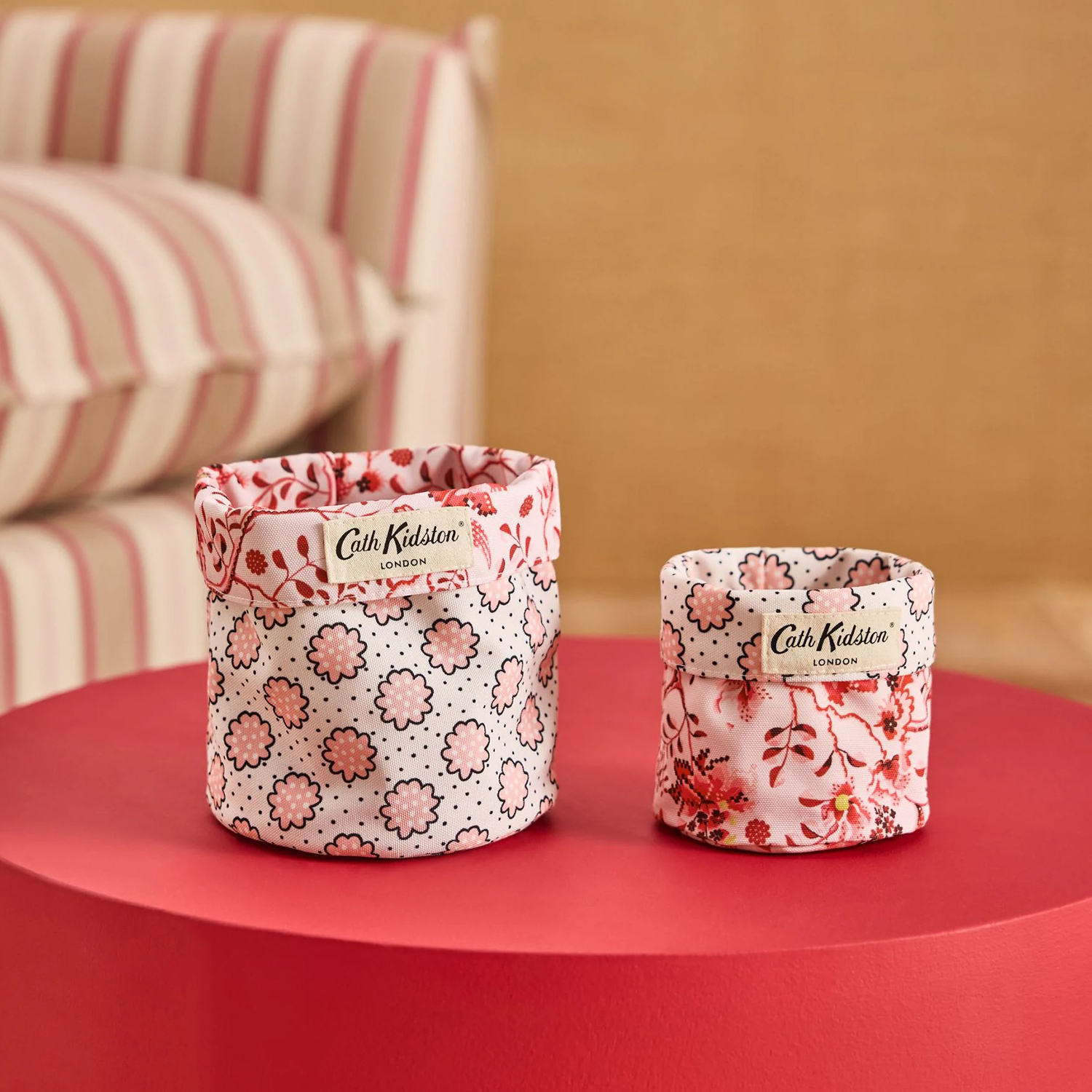 リバーシブル ストレージ 2個セット Posey spot / Mystery Floral リバーシブル ストレージ 2個セット Posey spot / Mystery Floral