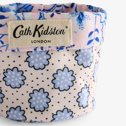 リバーシブル ストレージ 2個セット Posey spot / Mystery Floral　Blue