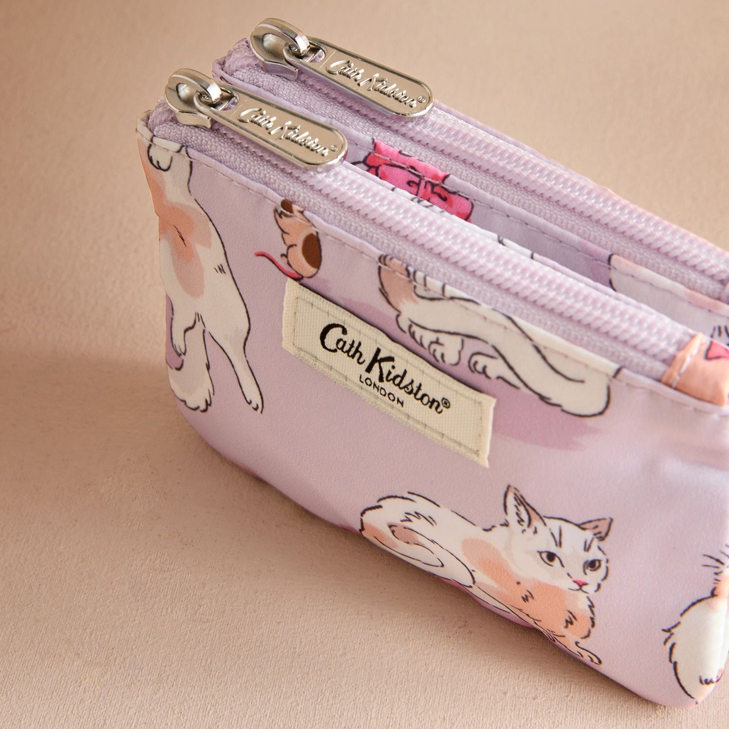 ダブル ジップドパース | Cath Kidston 日本公式オンラインストア