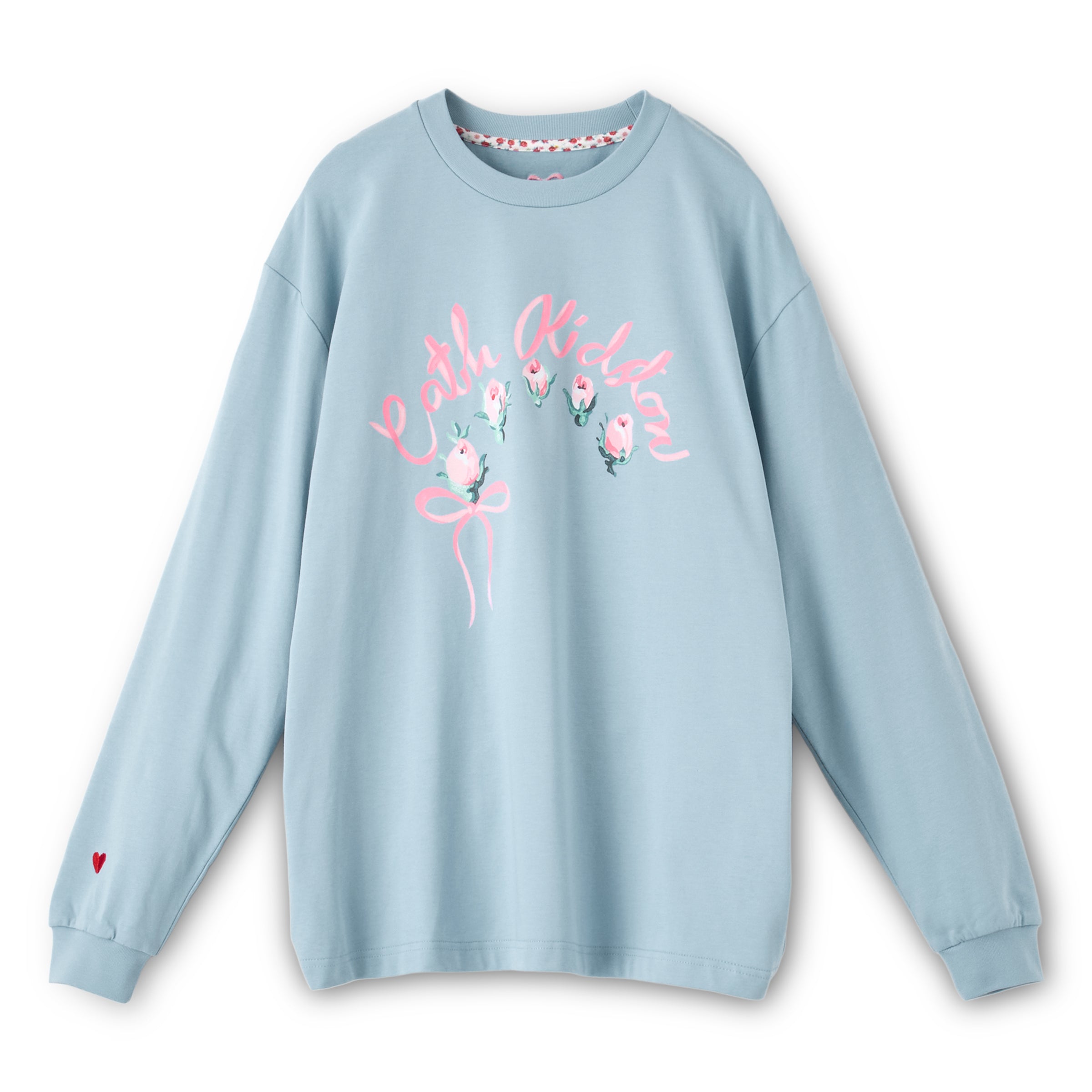 ロングスリーブTシャツ Ribbon Floral