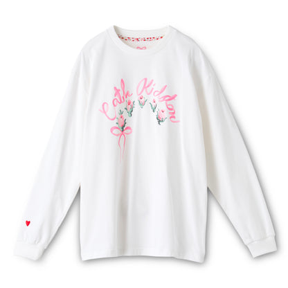 ロングスリーブTシャツ Ribbon Floral